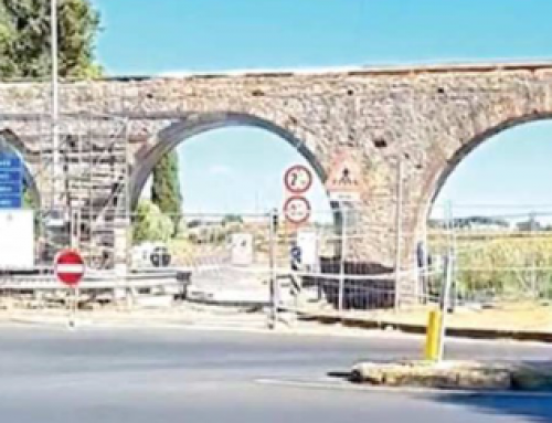 Il Tirreno- Riapre l’incrocio sotto gli archi dell’acquedotto