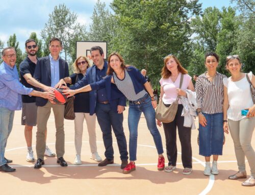 La Nazione-Inaugurato il campino di basket al Parco Europa